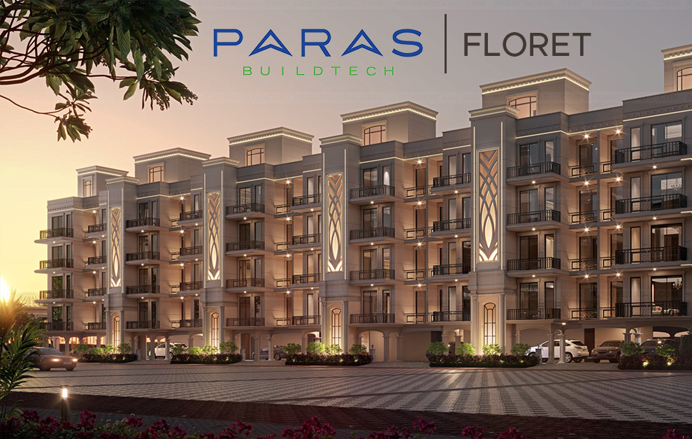 Paras Floret Black & White