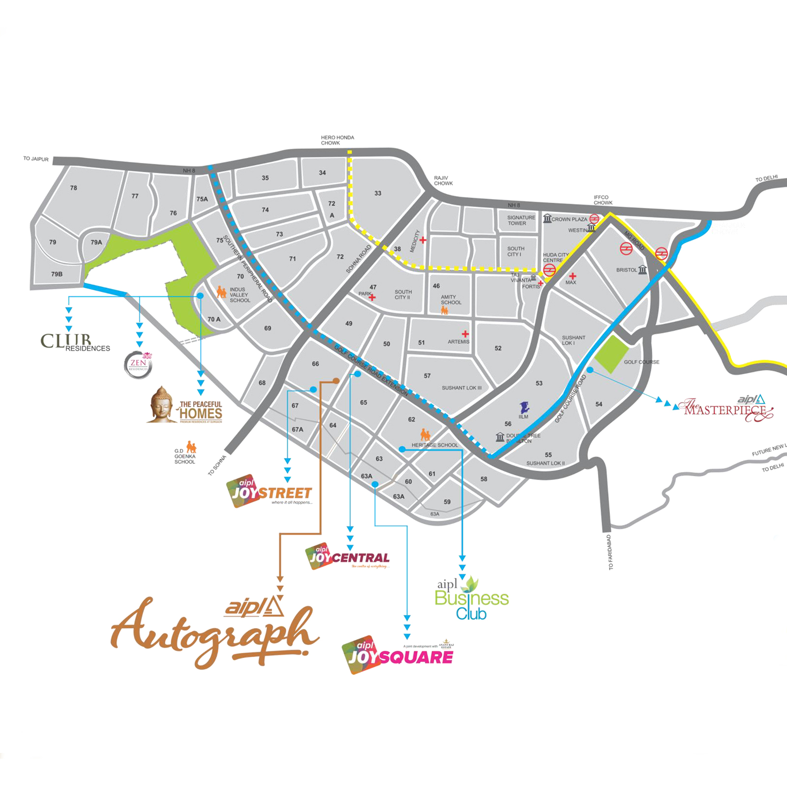 smartworld the edition map